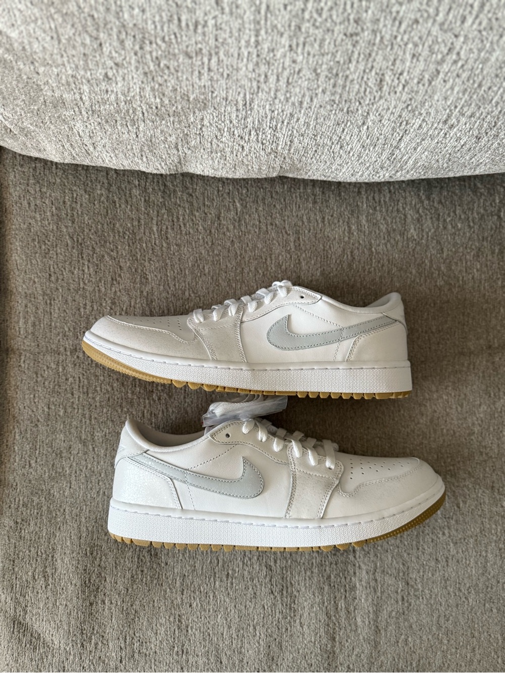 JORDAN 1 Retro Low Golf White Gum - DD9315-111 Size 10.5
